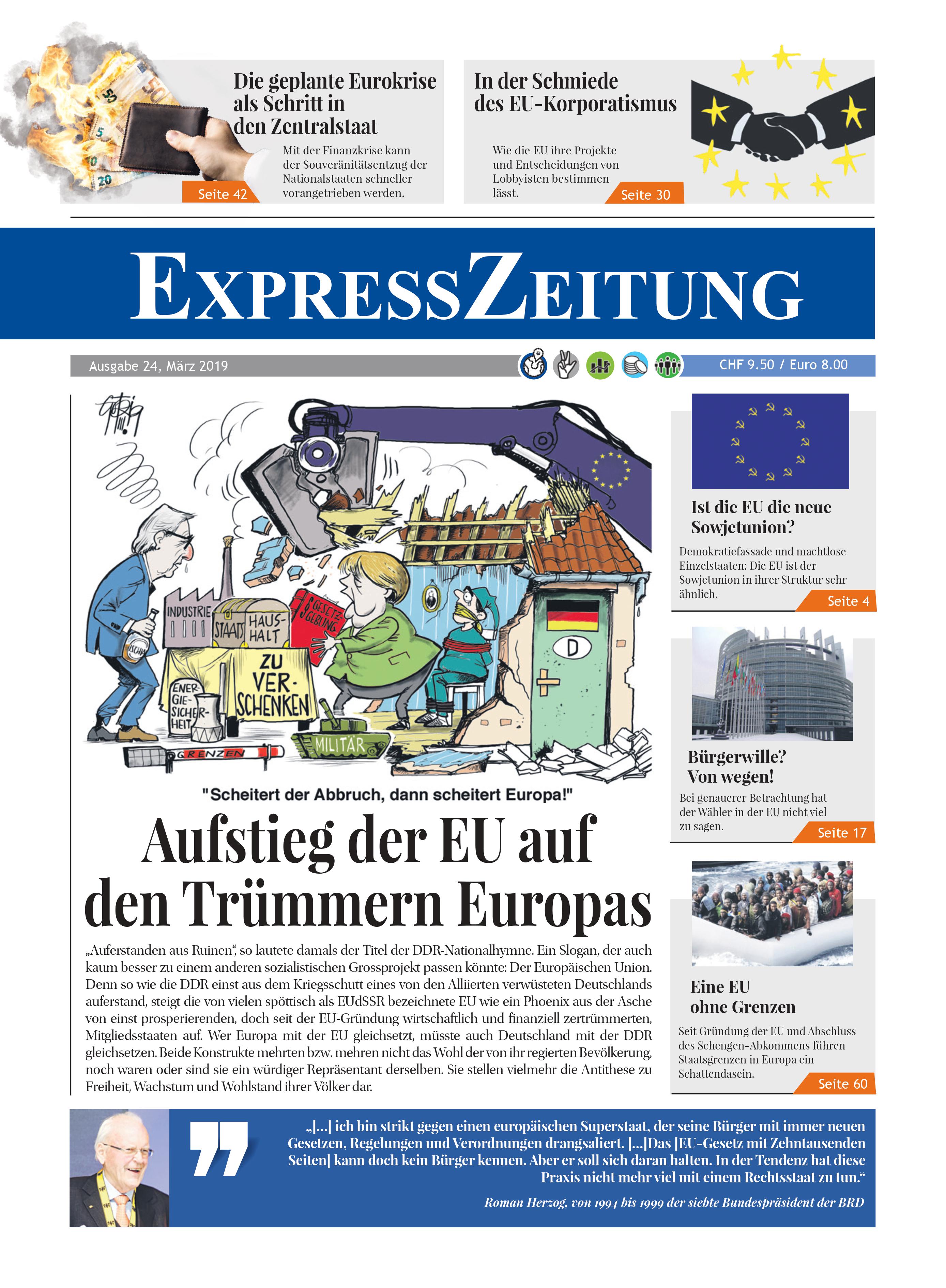 Ausgabe 24: Aufstieg der EU auf den Trümmern Europas